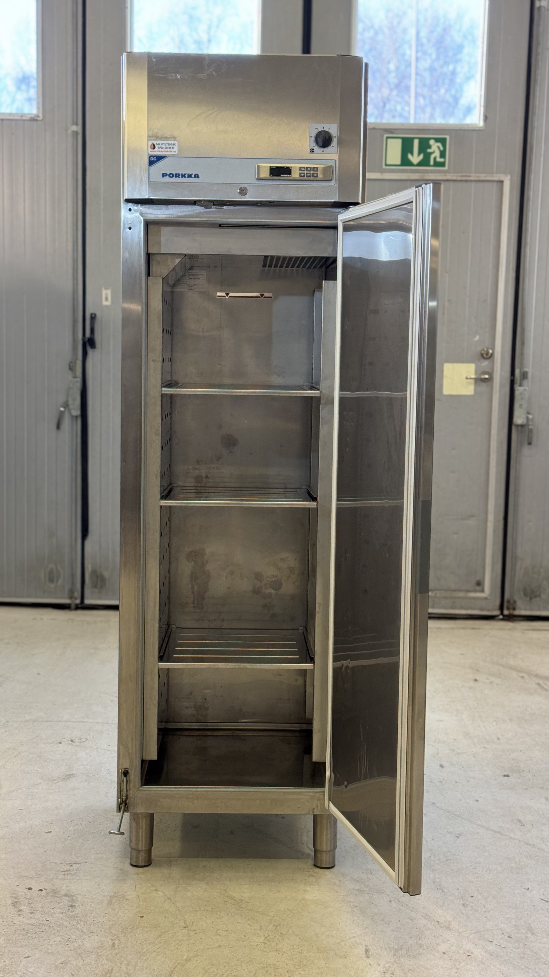Porkka nedkylningsskåp